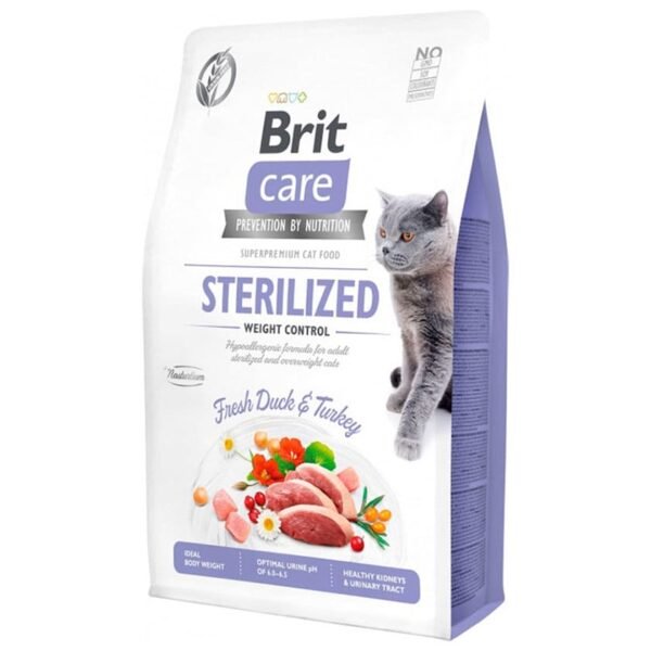 Brit Care Cat Grain-Free Sterilized Weight Control - 400g - 2Kg
