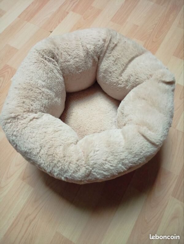 AFP  Panier Rond Ultra Douillet – Pour Chien & Chat – Image 2