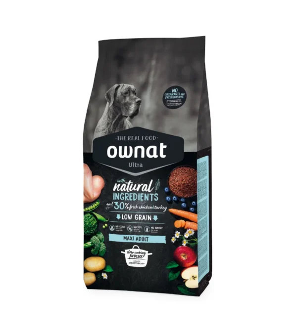 Ownat Ultra Maxi Adult – Croquettes pour Chien Adulte de Grande Taille (14 kg)